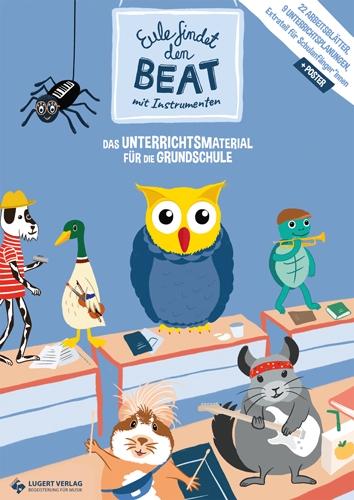 Eule findet den Beat – mit Instrumenten: Das Unterrichtsmaterial - Kombi-Paket